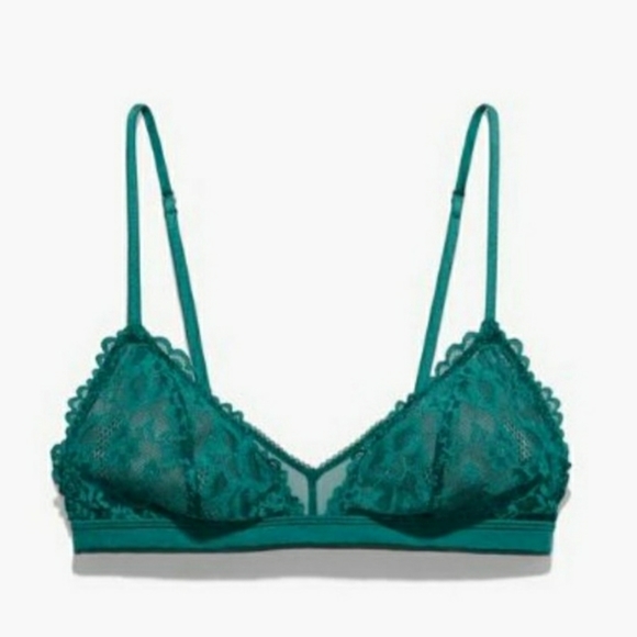 Savage X Fenty Lace & Mesh Bralette - Picture 2 of 4